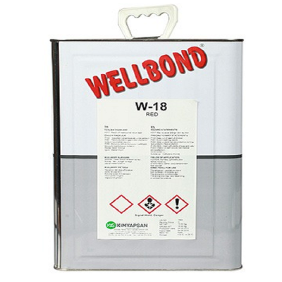 Клей WELLBOND 15кг W-18 red (негорючий)